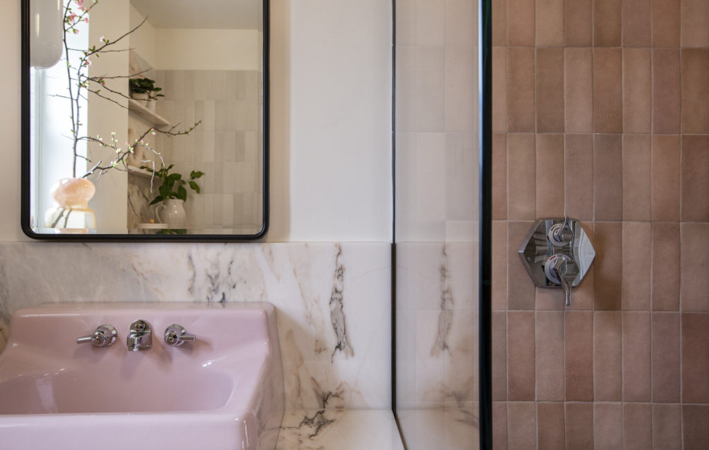 1950’s Pink Revival Bathroom